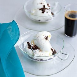 Espresso-Drizzled Ice Cream recipe