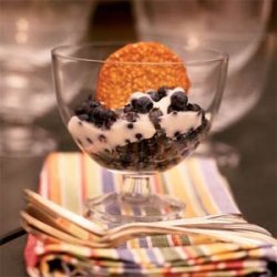 Blueberries and Chilled Cream recipe