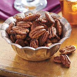 Sweet and Spicy Roasted Pecans recipe