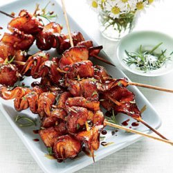 Grilled Balsamic-Molasses Bacon recipe