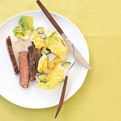 Perfect Steak with Radish Salad recipe