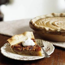 Pecan Pie with Spiked Cream recipe