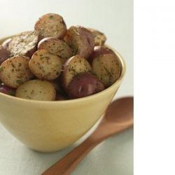 Oven-​Baked Herbed New Potatoes recipe