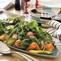 Smoked Salmon-Avocado Salad recipe