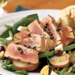 Grilled Tuna Niçoise Salad recipe