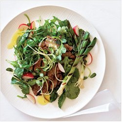 Grilled Beef and Spring Onion Salad recipe
