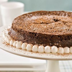 Dark Chocolate-Bourbon Torte recipe