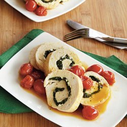 Spinach and Feta–Stuffed Chicken recipe
