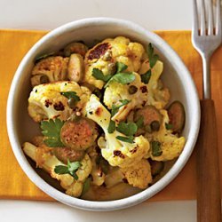 Curried Cauliflower with Capers recipe