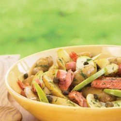 Warm Fingerling Potato and Smoked Trout Salad recipe