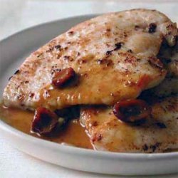 Sauteed Turkey Cutlets with Orange-Cranberry Pan Sauce recipe