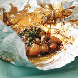 Foil-wrapped Ginger Chicken recipe