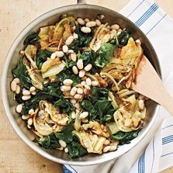 Warm White Beans with Roasted Fennel recipe