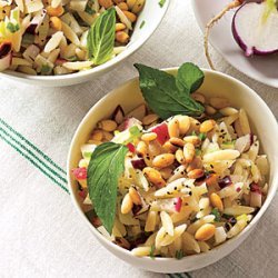 Orzo Salad with Radish and Fennel recipe