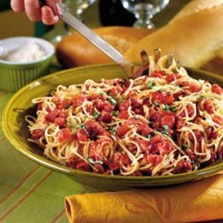 Red Wine-Tomato Pasta recipe