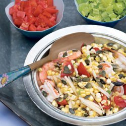 Shrimp and Corn Salad recipe