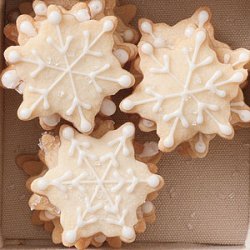 Snowflake Shortbread recipe