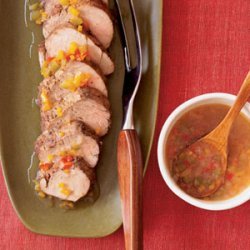 Roast Pork Tenderloin with Pepper Jelly Glaze recipe