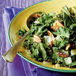 Wilted Kale with Bacon recipe