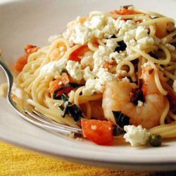 Mediterranean Shrimp and Pasta recipe