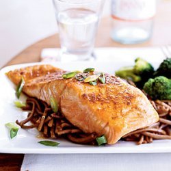 Salmon with Sweet Chile Sauce recipe