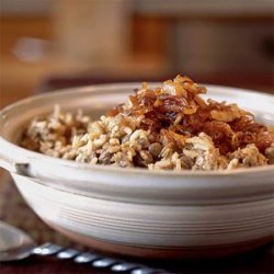 Megadarra (Brown Lentils and Rice with Caramelized Onions) recipe