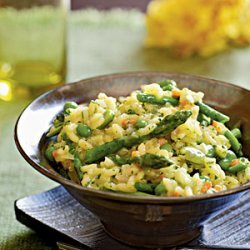Risotto with Spring Vegetables recipe