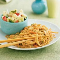 Sesame Noodles with Chicken recipe