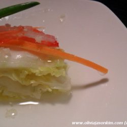 Baek Kimchi (White Non-Spicy Kimchi) recipe