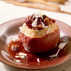 Maple-Cranberry Baked Apples recipe
