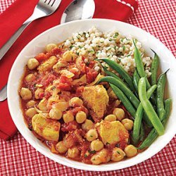 Curried Chicken and Chickpea Stew recipe
