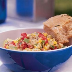 Millet Salad with Sweet Corn and Avocado recipe