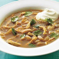 Southwestern Chicken and White Bean Soup recipe
