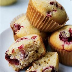 Cornmeal Cranberry Muffins recipe