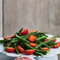 Green Bean–Tomato Salad with Herbs recipe