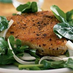 Seared Tuna with Arugula Salad recipe