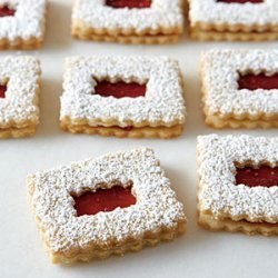 Raspberry Linzer Cookies recipe