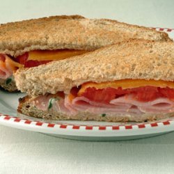 Ham and Cheese Toasted Sandwich recipe