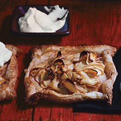Rustic Apple Tarts with Calvados Whipped Cream recipe