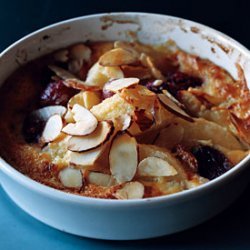 Fruit-and-Almond Gratins recipe