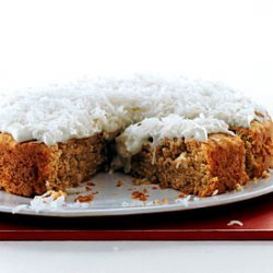 Banana Cake with Coconut Frosting recipe
