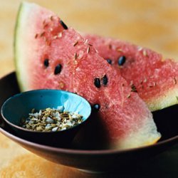 Watermelon with Fennel Salt recipe
