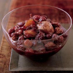 Cranberry, Shallot, and Dried Cherry Compote recipe