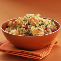 Quinoa with Mango and Curried Yogurt recipe