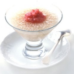 Warm Tapioca with Rhubarb recipe
