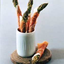 Prosciutto-Wrapped Asparagus with Truffle Butter recipe
