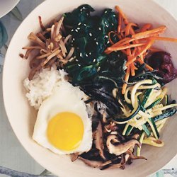 Korean Vegetable Rice Bowl recipe
