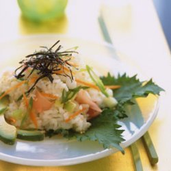 Sushi-Roll Rice Salad recipe