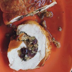 Turkey Roulade with Cider Sauce recipe