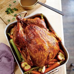 Apple-Bourbon Turkey and Gravy recipe